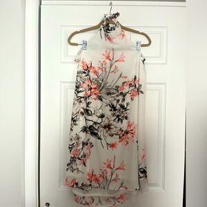 Pink Lily Halter Floral Dress, NWT